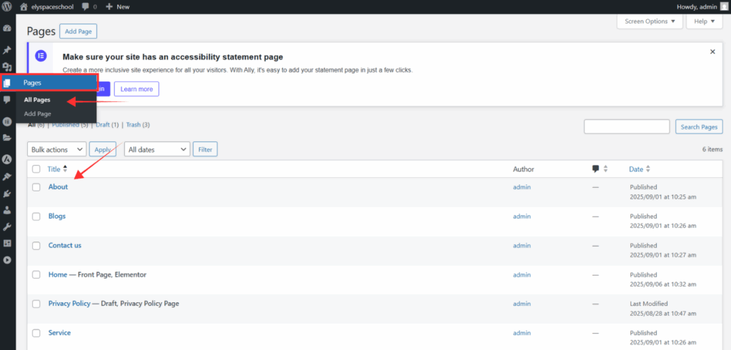 Business Website with WordPress
