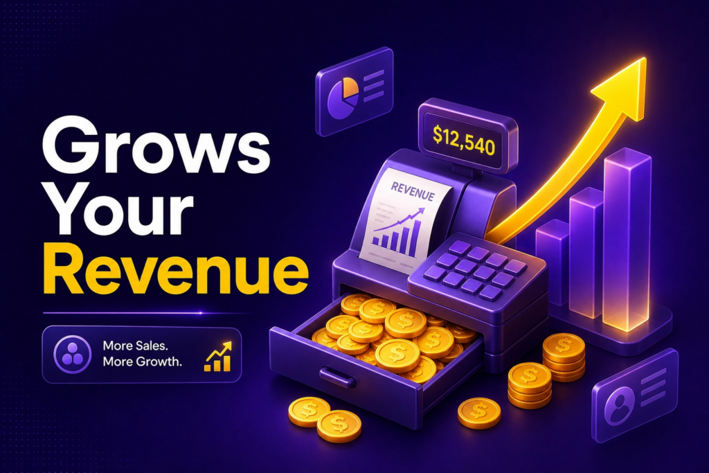 small business website increasing revenue and online sales growth