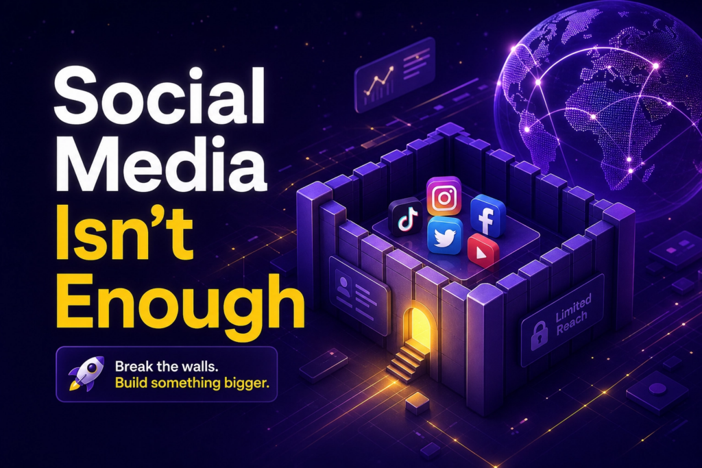 Small business relying only on Instagram instead of having a dedicated business website
