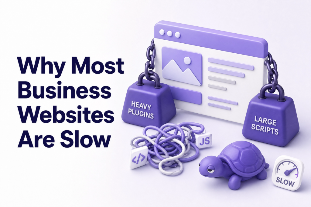 WordPress dashboard showing too many plugins causing slow website performance