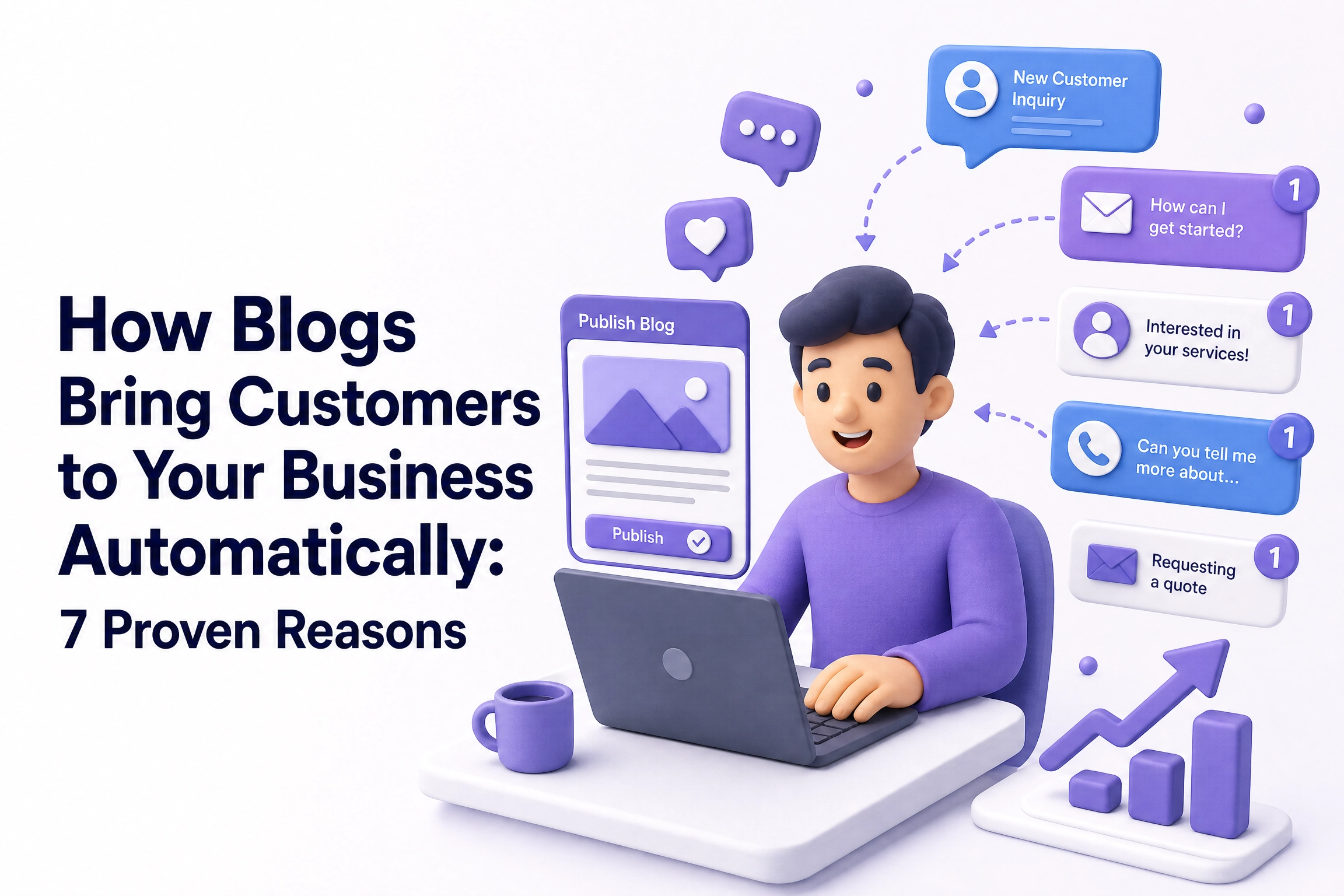 How Blogs Bring Customers to Your Business Automatically: 7 Proven Reasons