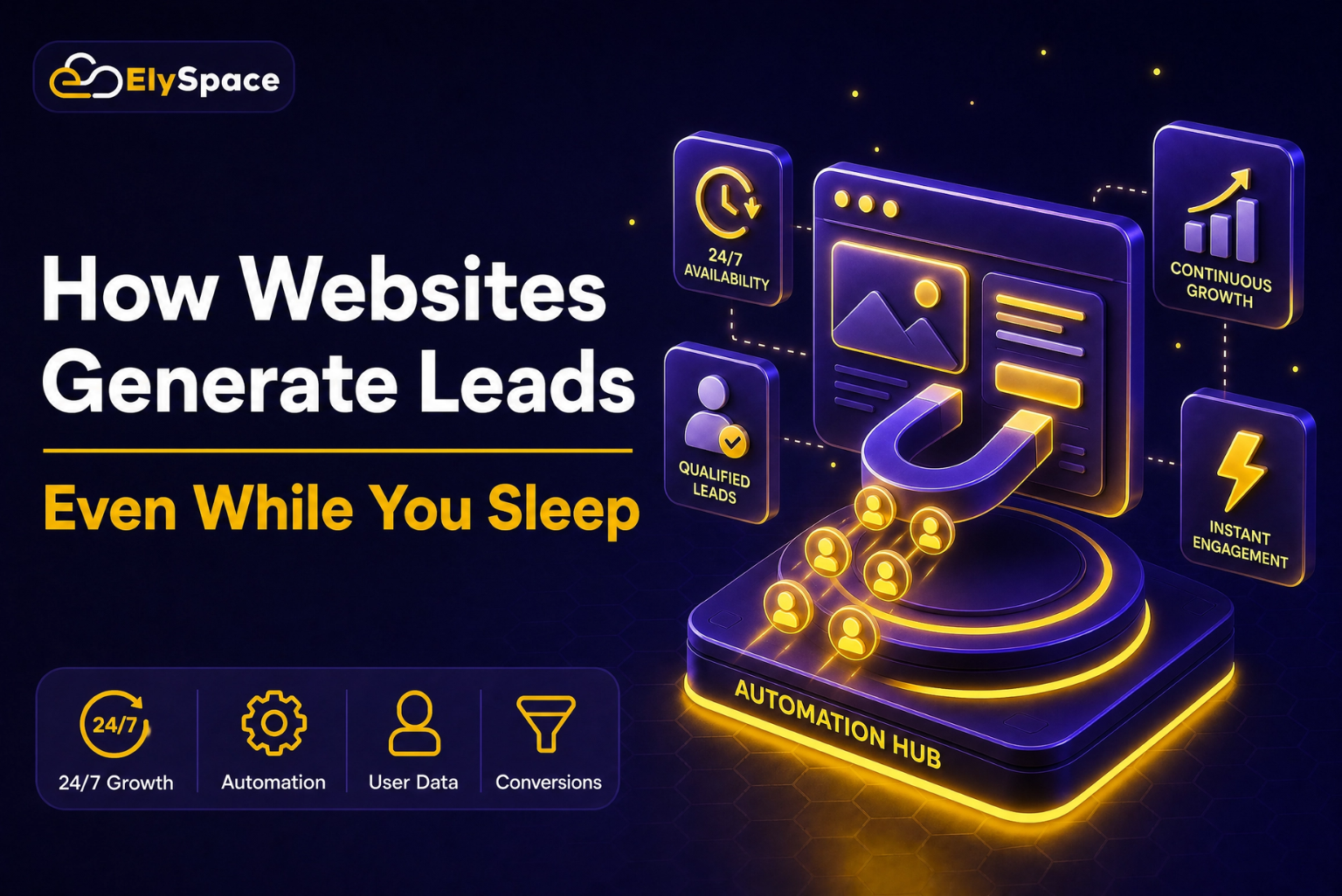 How Websites Generate Leads Even While You Sleep