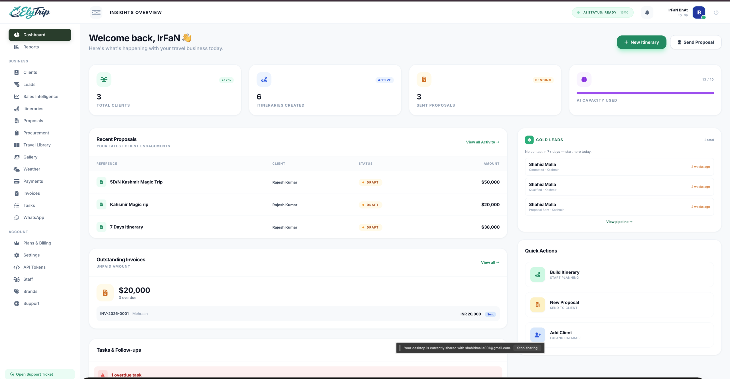 We Built a Travel CRM for Kashmir’s Tour Operators. Here’s Why It Was Needed.