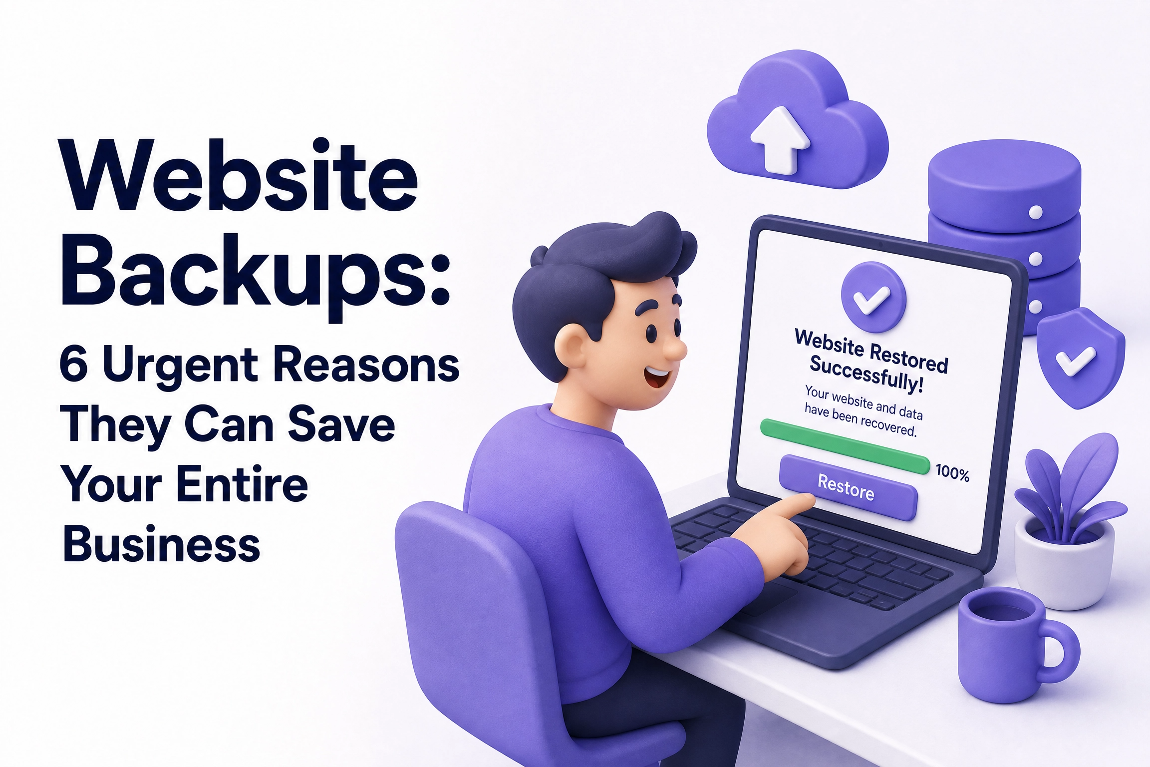 Website Backups: 6 Urgent Reasons They Can Save Your Entire Business