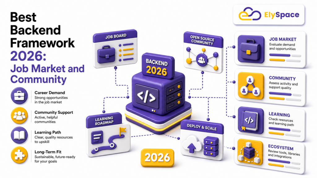 Best backend framework 2026 hosting setup on ElySpace