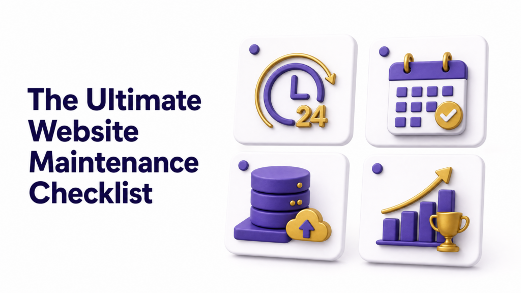  website maintenance checklist
