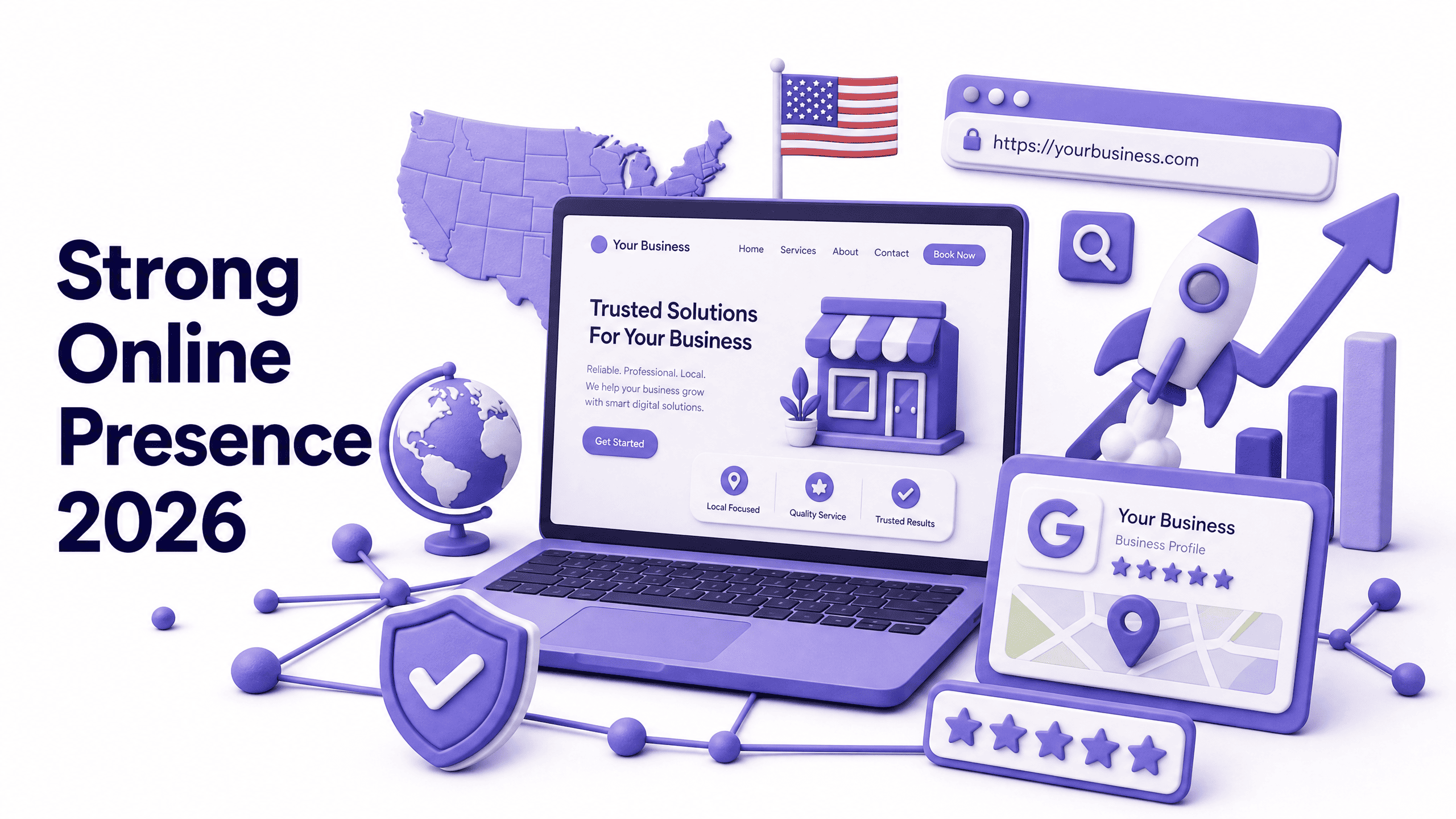 How Small Businesses in the USA Can Build a Strong Online Presence in 2026