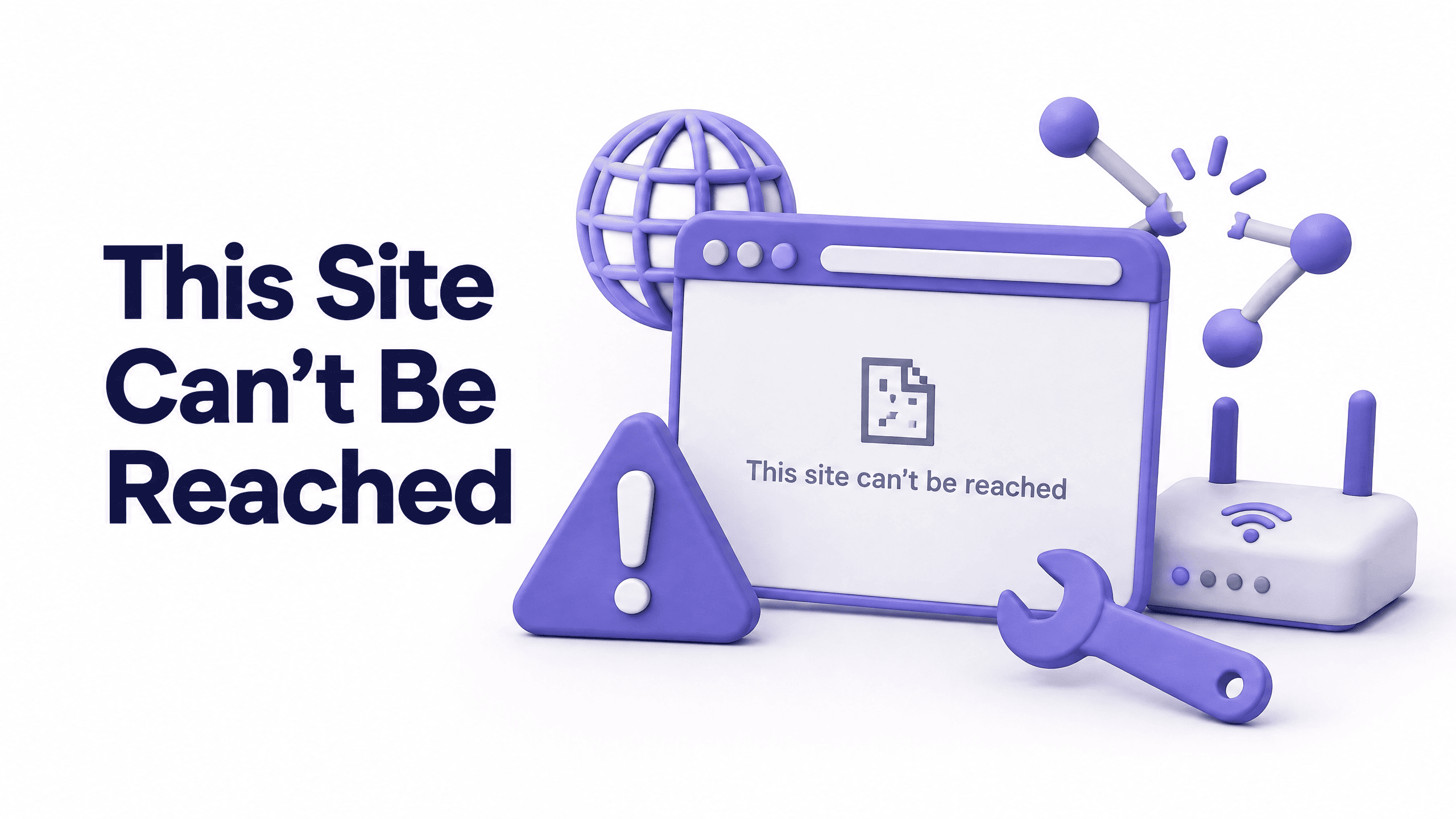 “This Site Can’t Be Reached”: How to Fix It Fast