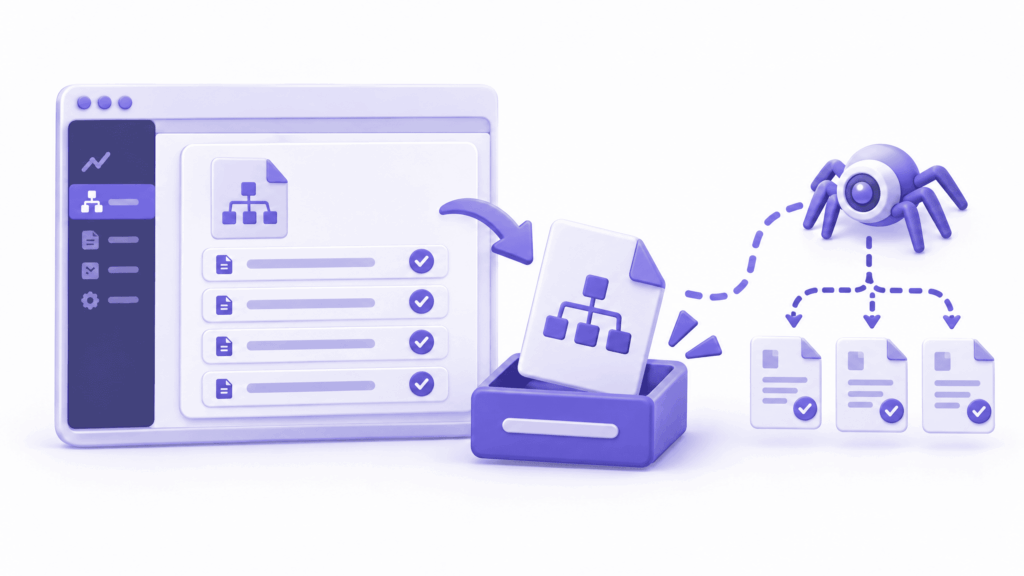 Search Console sitemap report after submitting a sitemap with only new URLs